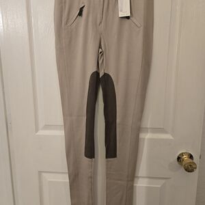 BCBGMaxAzria Beige and Brown Skinny Pants. Size 26